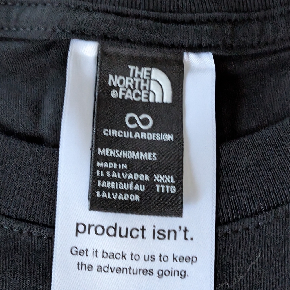The North Face Men's Black Short Sleeve T-Shirt - Picture 2 of 9